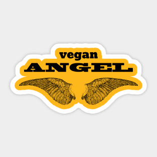 VEGAN ANGEL Sticker